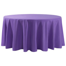 Reador Détaillant 108 pouces Round Polyester Washable Natedo-Natecloth Tip pour le banquet de restauration de fête de mariage